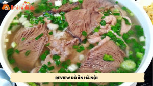 review đồ ăn hà nội